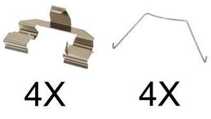 Accessoireset, schijfremblok 1607Q
