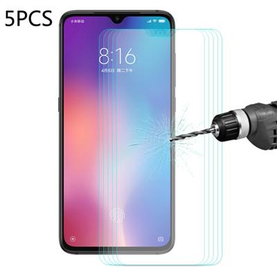 5 stuks DIDIT Hat-Prince 0.26 mm 9u 2.5 D gebogen rand getemperd glas film voor Xiaomi mi 9 SE