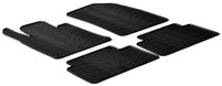 Rubbermatten passend voor Peugeot 508 2011- (T-Design 4-delig + montageclips) GL0156