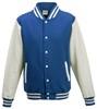 Just Cool JH043 Varsity Jacket - Royal Blue - S