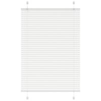 VidaXL Plissé rolgordijn 95x150 cm stofbreedte 94,4 cm polyester wit