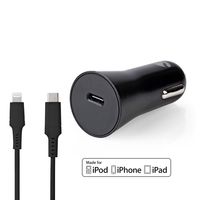 Nedis Autolader | 1.67 / 2.22 / 3.0 A | 1 stuks - CCPDL20W111BK CCPDL20W111BK Nedis Autolader | 1.67 / 2.22 / 3.0 A | 1 stuks - CCPDL20W111BK CCPDL20W111BK