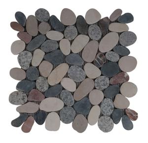 Stabigo Pebble S sliced tumb honed mix CTBBR 30x30 cm