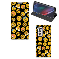 OPPO Find X3 Neo Hoesje met Magneet Emoji - thumbnail