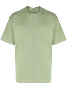 Stone Island t-shirt à logo brodé - Vert