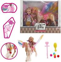 Lilly Tienerpop 15cm met Beweegbare Eenhoorn Lauren