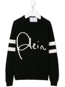 Philipp Plein Junior pull signature - Noir