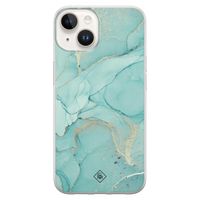 iPhone 14 siliconen hoesje - Touch of mint