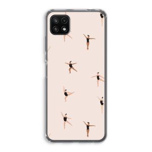 Dancing #1: Samsung Galaxy A22 5G Transparant Hoesje