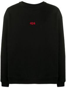 424 sweat à logo imprimé - Noir