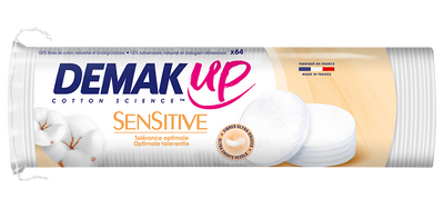 Demak Up Sensitive Silk Rond Wattenschijfjes 64st