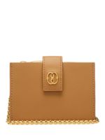 Bally Emblem logo-plaque wallet - Tons neutres