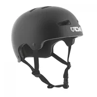 Evolution Solid Color Satin Black - Skate Helm - thumbnail
