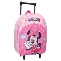 Vadobag Minnie Mouse Glam it Up trolley - roze - 33 x 25 x 11 cm - voor kinderen