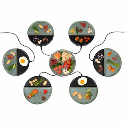 Chef's Dinner Party - Gourmetstel - Glazed Grey - 6 personen - PFAS-vrij