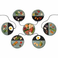 Chef's Dinner Party - Gourmetstel - Glazed Grey - 6 personen - PFAS-vrij