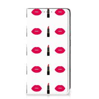 Samsung Galaxy A52 Hoesje met Magneet Lipstick Kiss