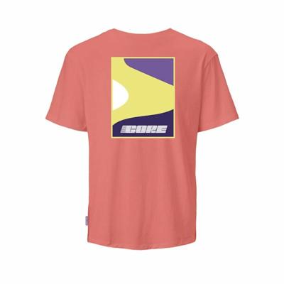 T-Shirt met Korte Mouwen voor kinderen Jack & Jones Jcofast Print Tee Ss Oranje - Maat: 164 cm