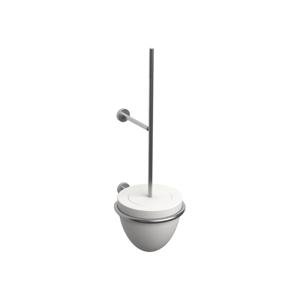 Clou Slim toiletborstelgarnituur 13.2x37cm rvs geborsteld CL/09.03042.41