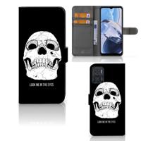 Telefoonhoesje met Naam Motorola Moto E22 | E22i Skull Eyes
