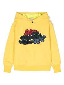 Marc Jacobs Kids hoodie à logo brodé - Jaune