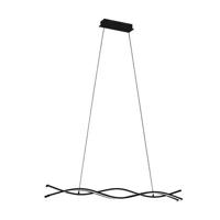 EGLO Lasana 3 Hanglamp - LED - 98,5 cm - Zwart|Wit