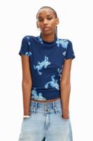 T-shirt tijgers M. Christian Lacroix - BLUE - S