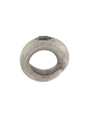Parts of Four bague Split Mountain - Argent