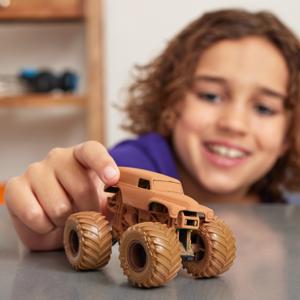 Monster Jam - Mystery Mudders officiële metalen truck - Was & Onthul - schaal van 1:64 - stijlen kunnen variëren