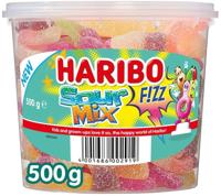 Haribo snoepgoed Zure mix, emmer van 500 g Haribo snoepgoed Zure mix, emmer van 500 g