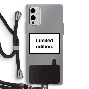 Limited edition: OnePlus 9 Transparant Hoesje met koord