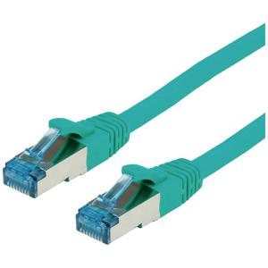 VALUE Patchkabel Kat.6A (Class EA) S/FTP (PiMF), LSOH, groen, 1 m