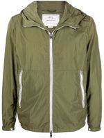 Woolrich veste zippée à capuche - Vert