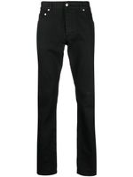 Alexander McQueen pantalon droit à coupe cinq poches - Noir