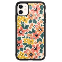 iPhone 11 glazen hardcase - Blossom