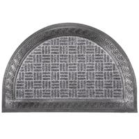 CM Deurmat - halve maan - 40 x 60 cm - rubber - buitenmat - schoonloopmat