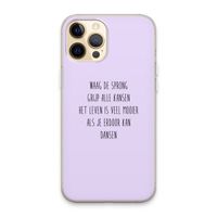 Sprong: iPhone 13 Pro Max Transparant Hoesje Sprong: iPhone 13 Pro Max Transparant Hoesje