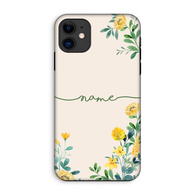 Gele bloemen: iPhone 11 Tough Case