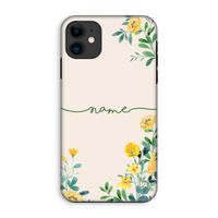 Gele bloemen: iPhone 11 Tough Case