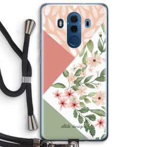 Sweet heaven geometrics: Huawei Mate 10 Pro Transparant Hoesje met koord