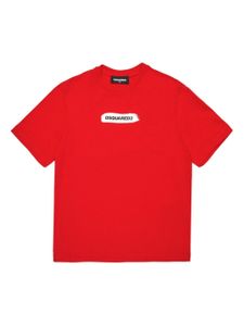 DSQUARED2 KIDS t-shirt en coton à logo imprimé - Rouge