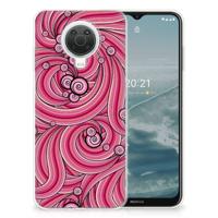 Nokia G20 | G10 | Hoesje maken | Swirl Pink