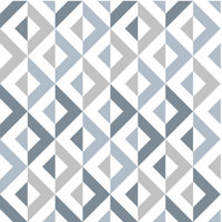 Textieleffect geometrisch behang
