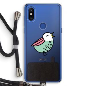 Birdy: Xiaomi Mi Mix 3 Transparant Hoesje met koord