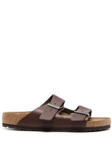 Birkenstock sandales Arizona en cuir - Marron