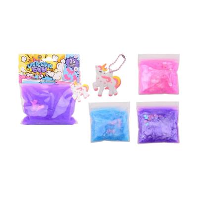 Johntoy Slijm met 3 eenhoorns in hersluitbaar zakje
