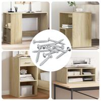 VidaXL Bout 7792 pcs zilver 9,8 x 35 mm ijzer