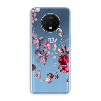 Mooie bloemen: OnePlus 7T Transparant Hoesje