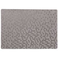 Stevige luxe Tafel placemats Stones grijs 30 x 43 cm