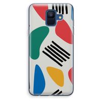 Illustratieve pop 1: Samsung Galaxy A6 (2018) Transparant Hoesje